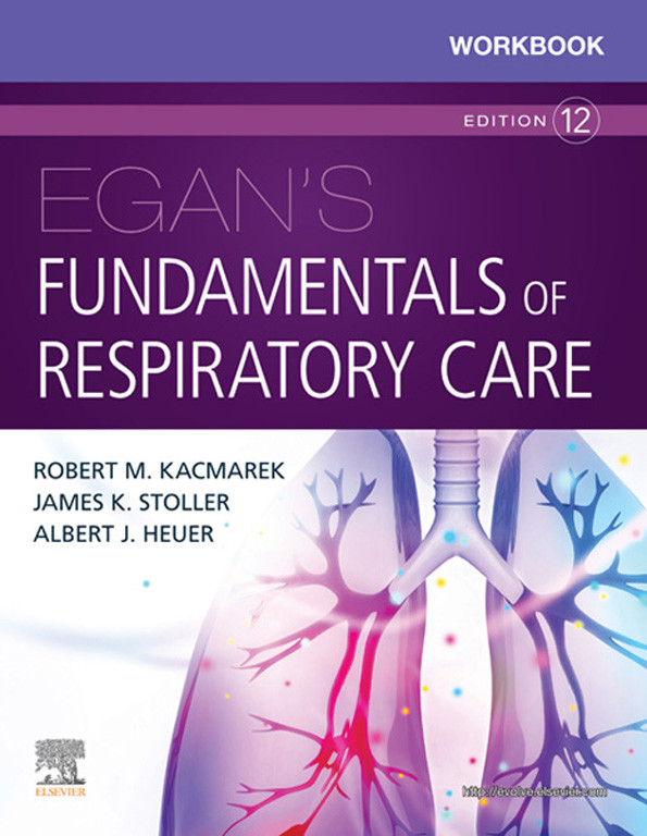 Cover Workbook for Egan's Fundamentals of Respiratory Care E-Book
