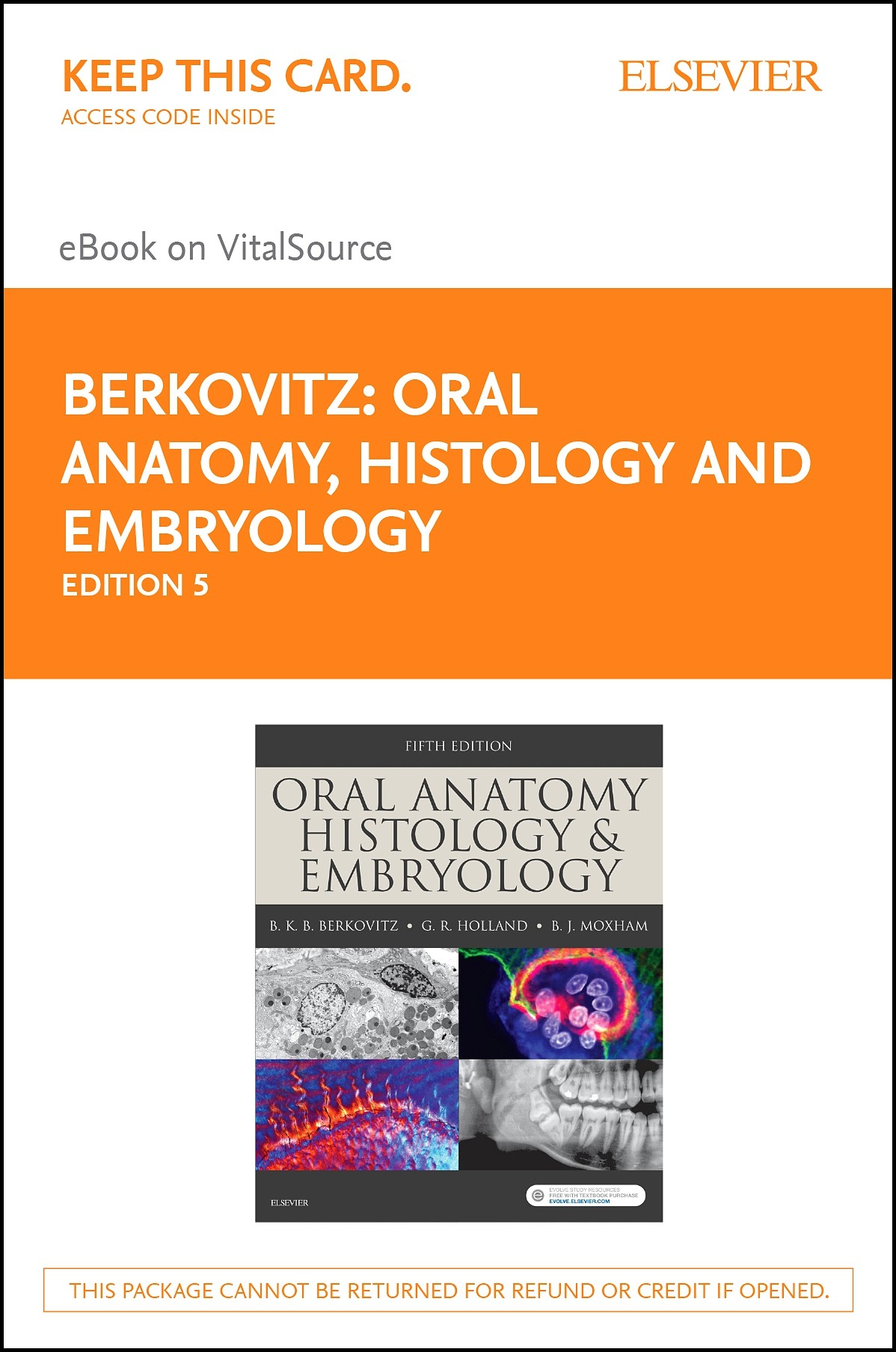 Cover Oral Anatomy, Histology and Embryology E-Book