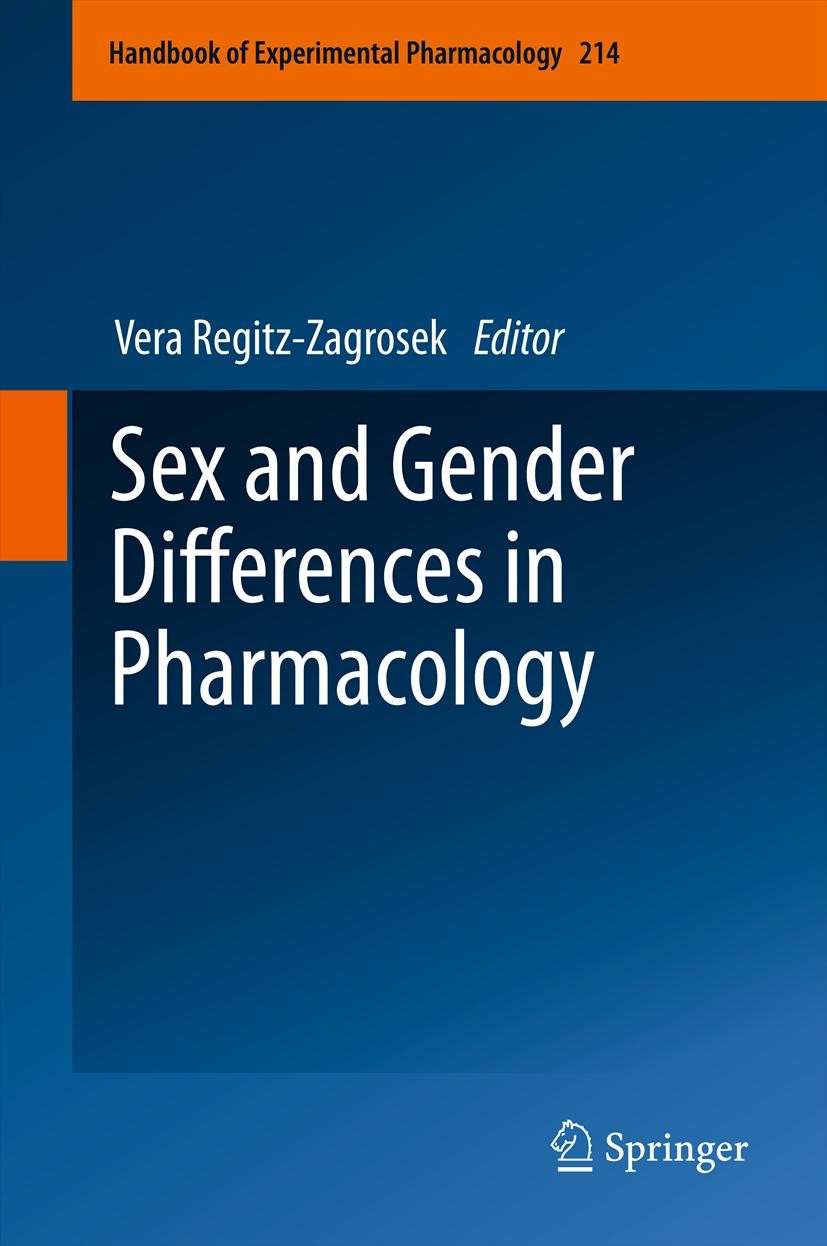 Sex And Gender Differences In Pharmacology E Book