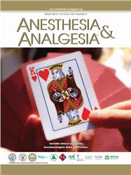 Cover Anesthesia and Analgesia