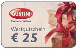Cover € 25,00 Geschenkgutschein von Gustini