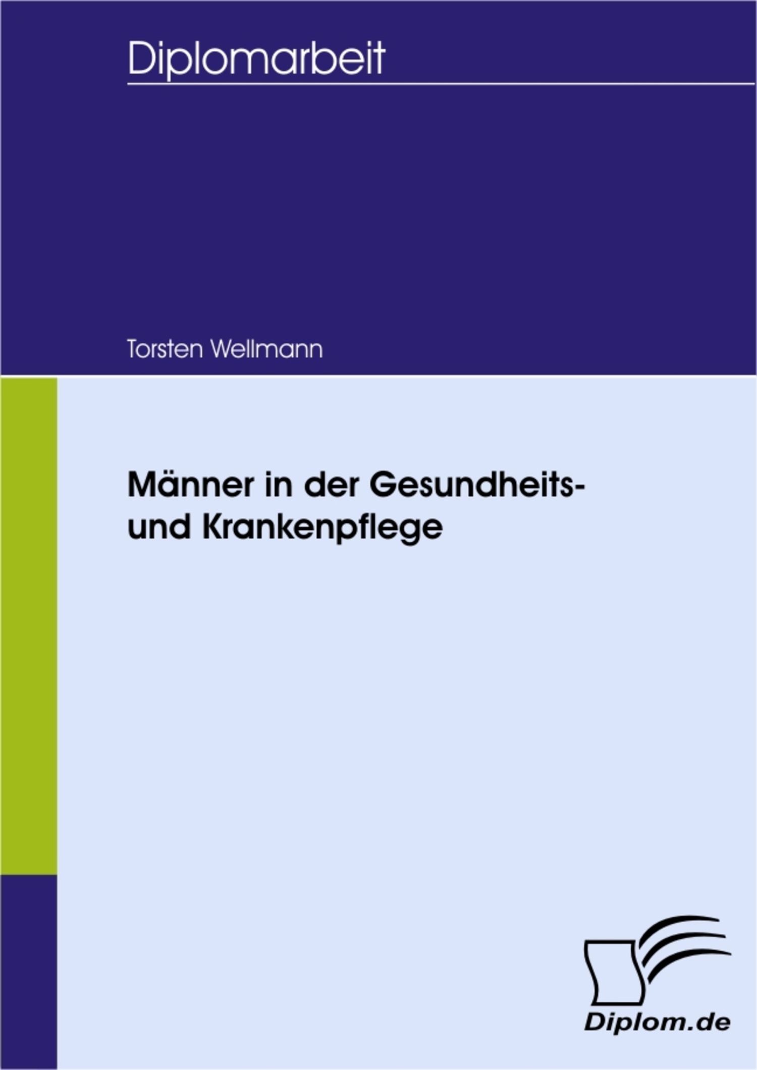 Cover Männer in der Gesundheits- und Krankenpflege