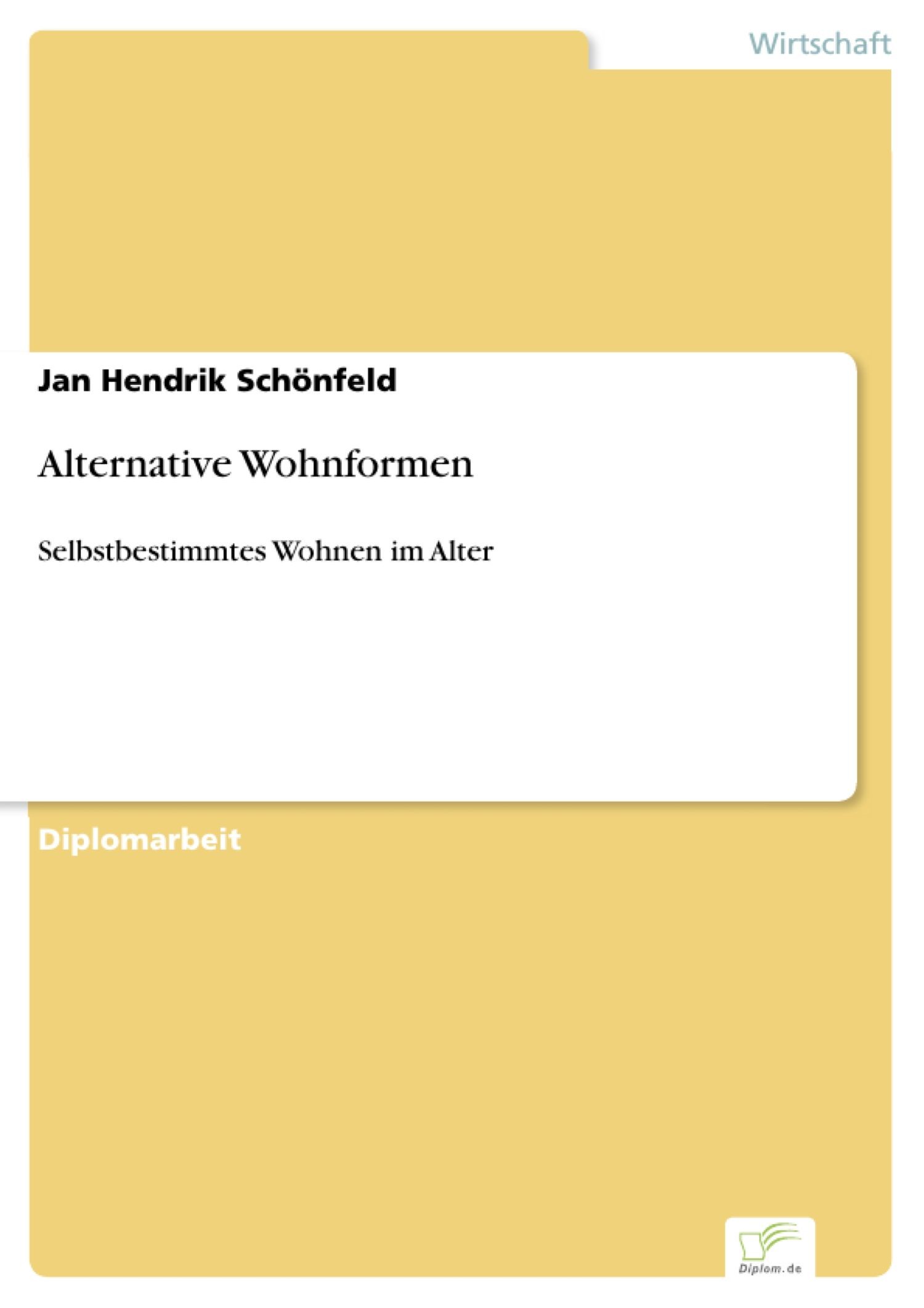 Cover Alternative Wohnformen