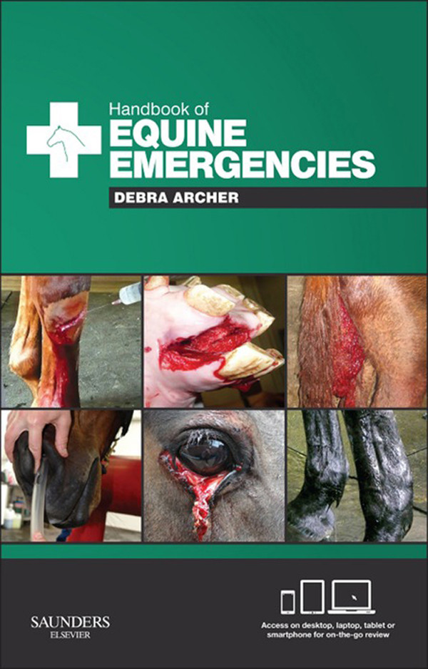 Cover Handbook of Equine Emergencies - Elsevieron VitalSource