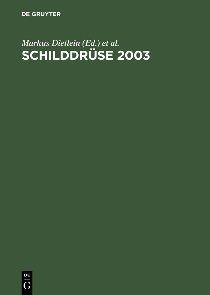 Cover Schilddrüse 2003