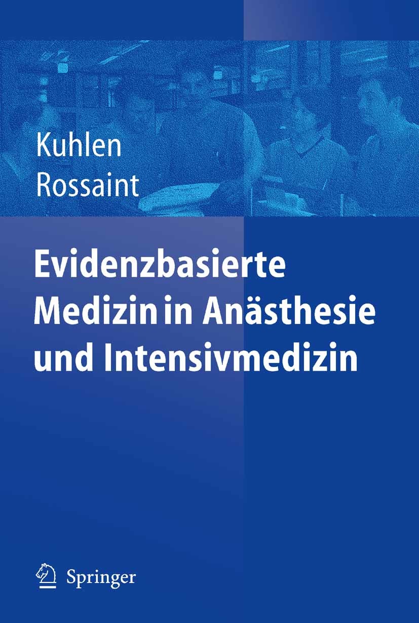 Cover Evidenzbasierte Medizin in Anästhesie und Intensivmedizin