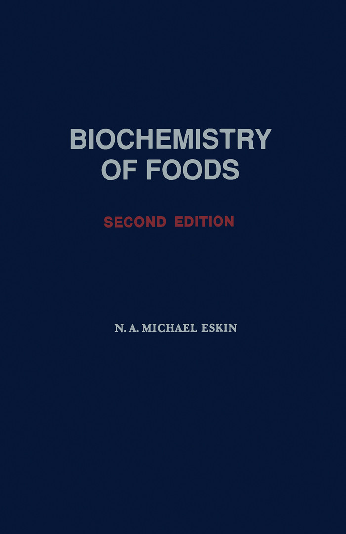 Cover Biochemistry of Foods
