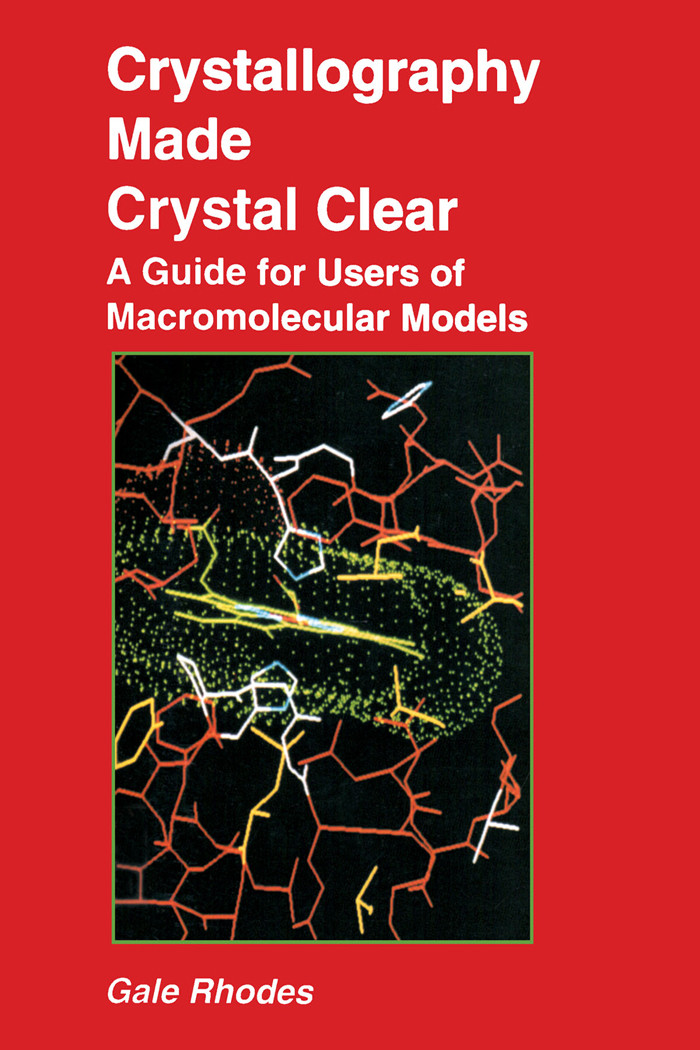 Cover Crystallography Made Crystal Clear