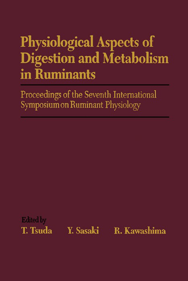 Cover Physiological Aspects of Digestion and Metabolism in Ruminants