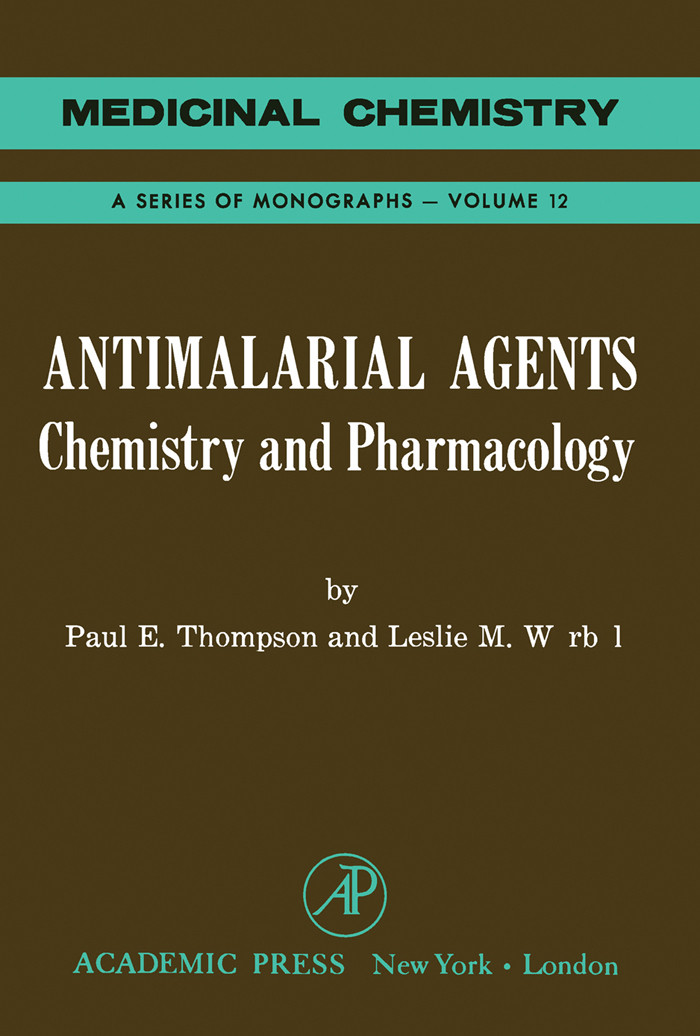 Cover Antimalarial Agents