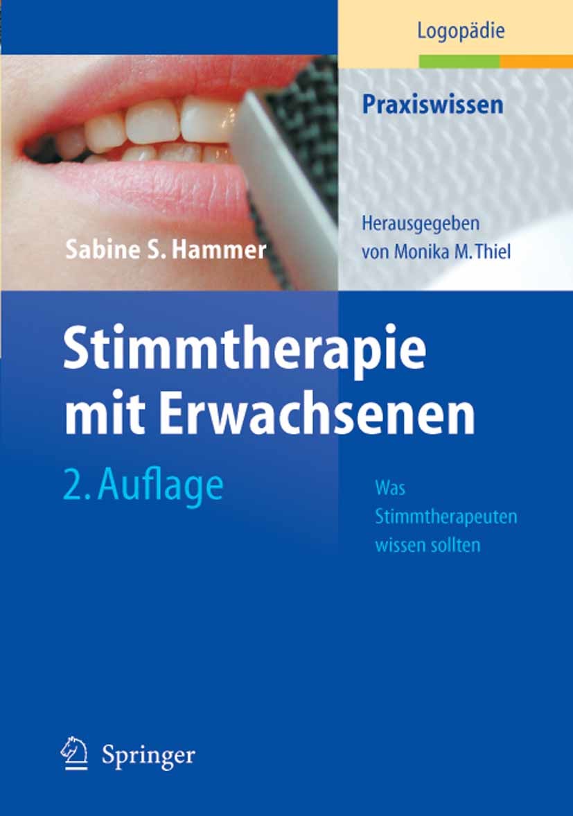 Cover Stimmtherapie mit Erwachsenen