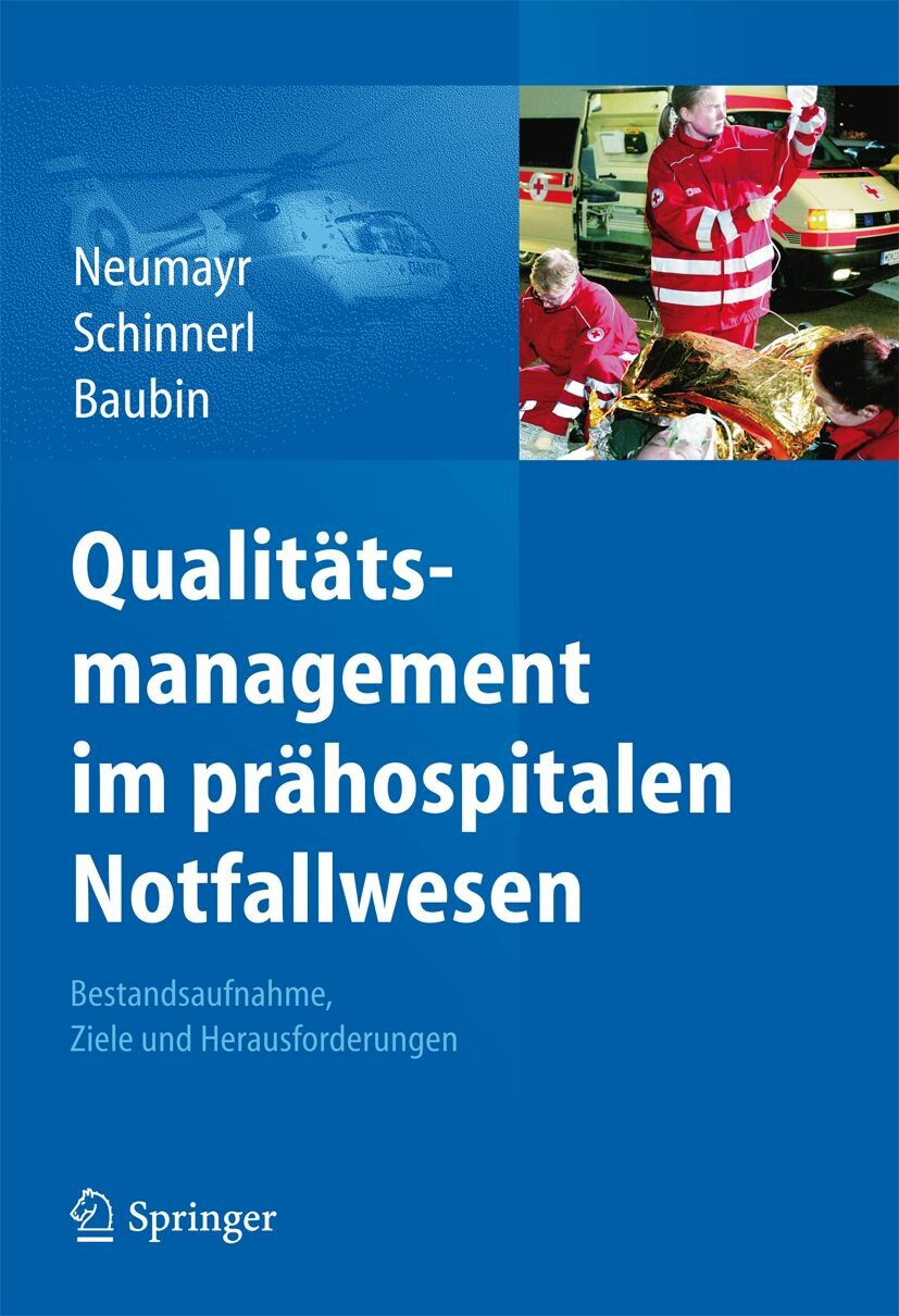 Cover Qualitätsmanagement im prähospitalen Notfallwesen