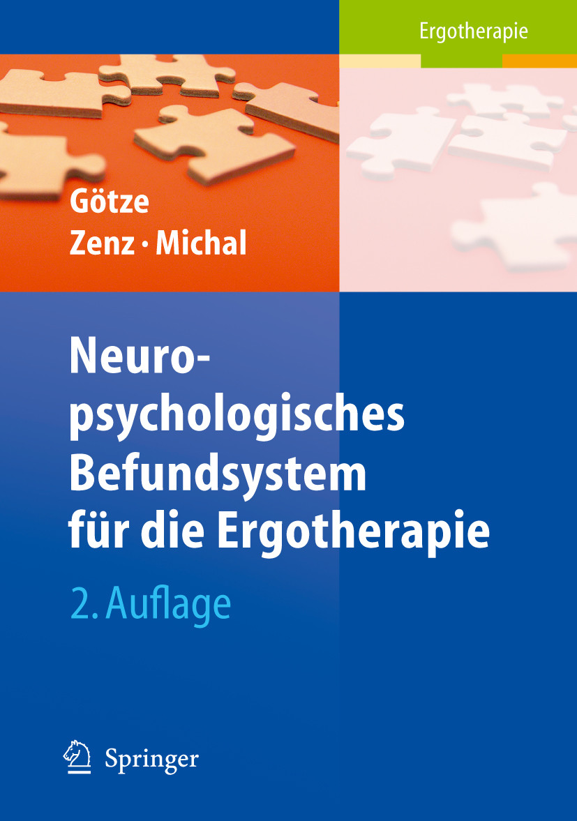 Cover Neuropsychologisches Befundsystem für die Ergotherapie