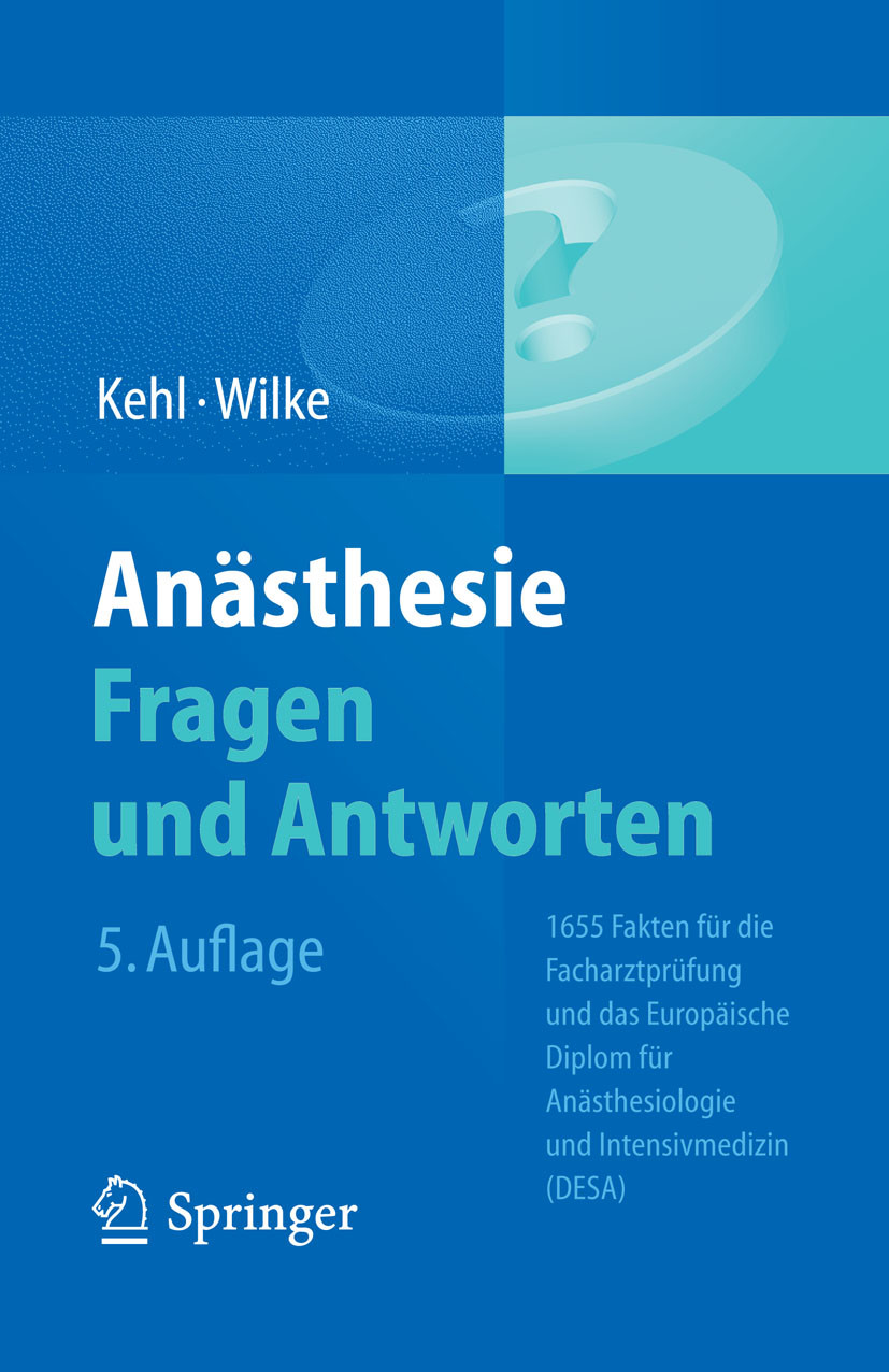 Cover Anästhesie. Fragen und Antworten