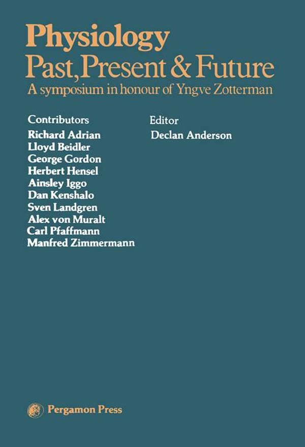 Cover Physiology Past, Present and Future