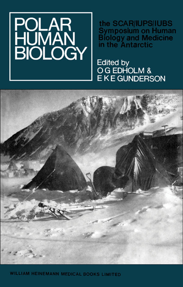 Cover Polar Human Biology
