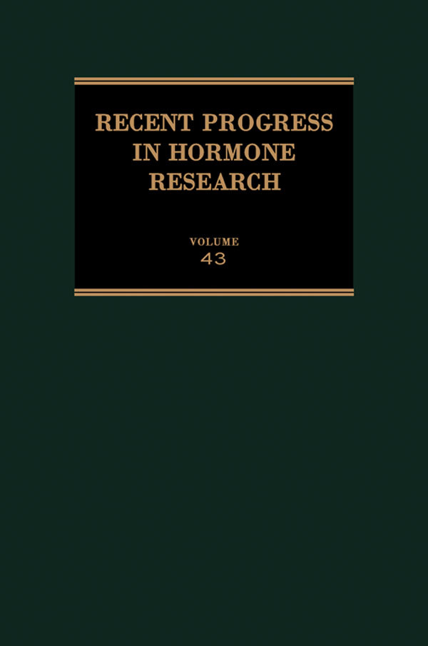 Cover Recent Progress in Hormone Research
