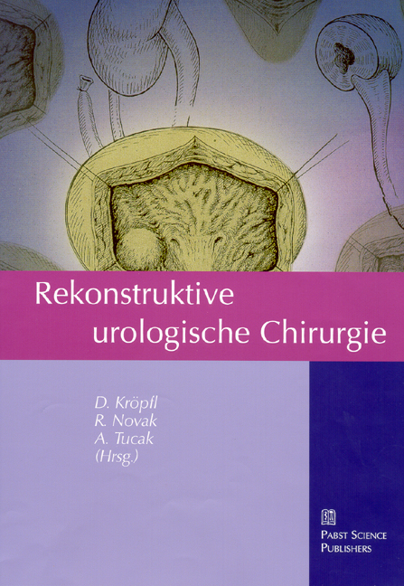 Cover Rekonstruktive urologische Chirurgie