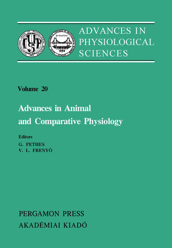 Cover Advances in Animal and Comparative Physiology