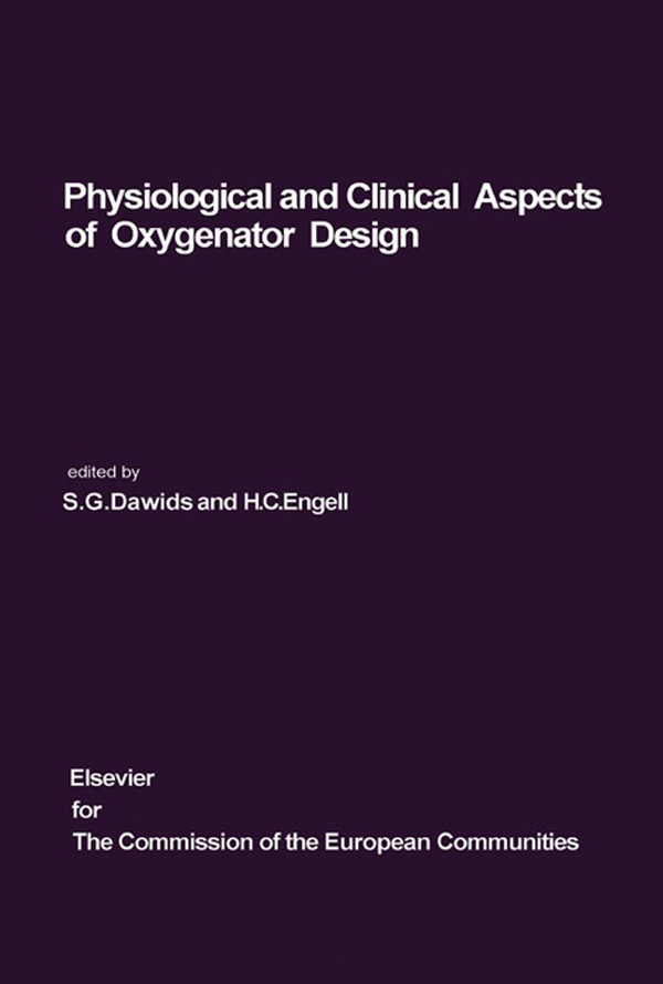Cover Physiological and Clinical Aspects of Oxygenator Design