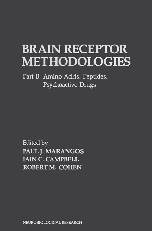 Cover Brain Receptor Methodologies