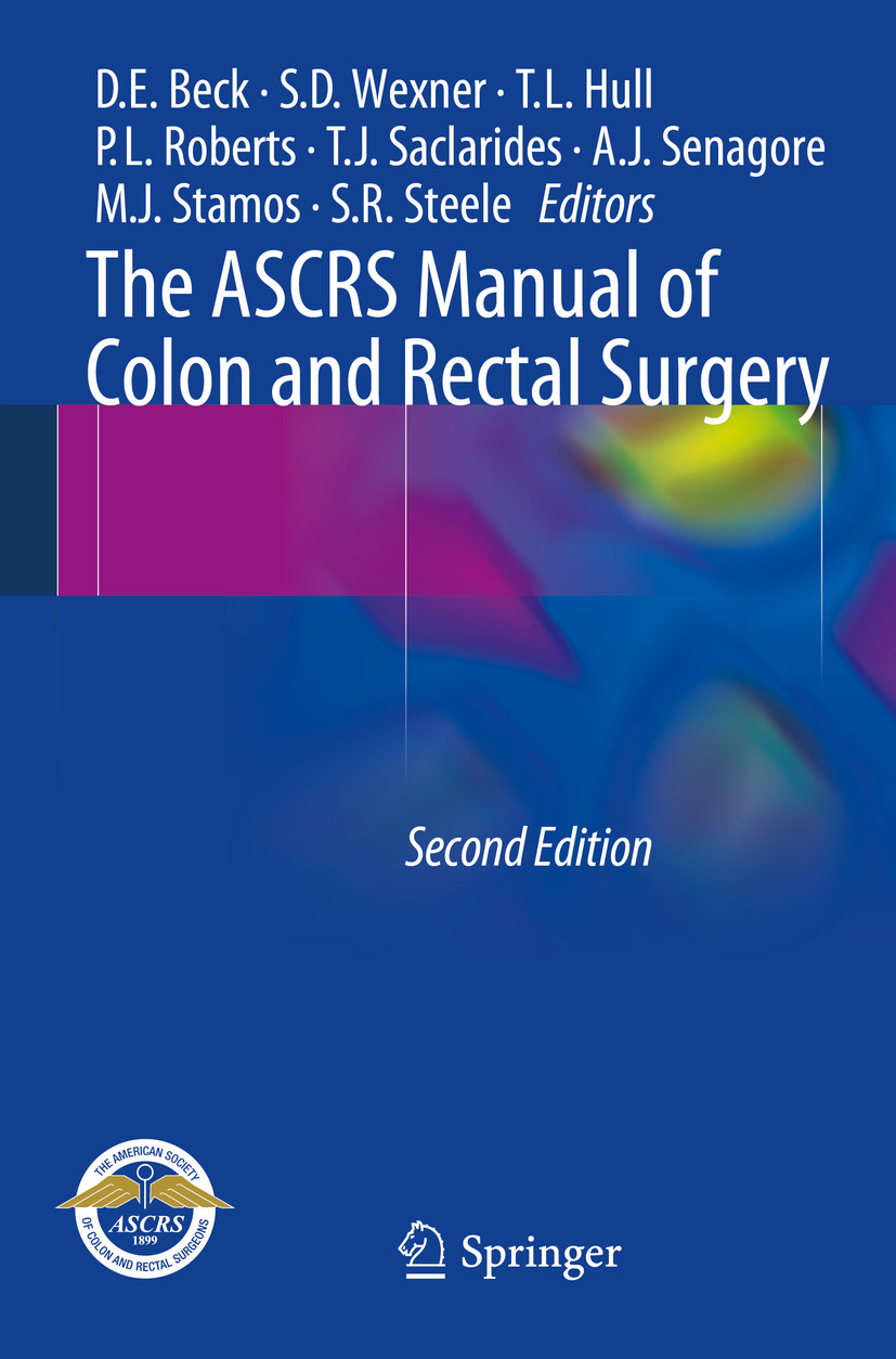 Cover The ASCRS Manual of Colon and Rectal Surgery
