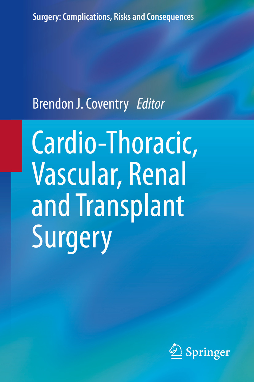 Cover Cardio-Thoracic, Vascular, Renal and Transplant Surgery