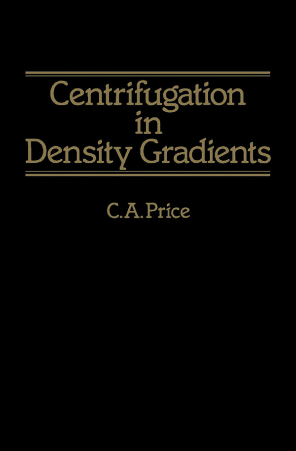 Cover Centrifugation in Density Gradients