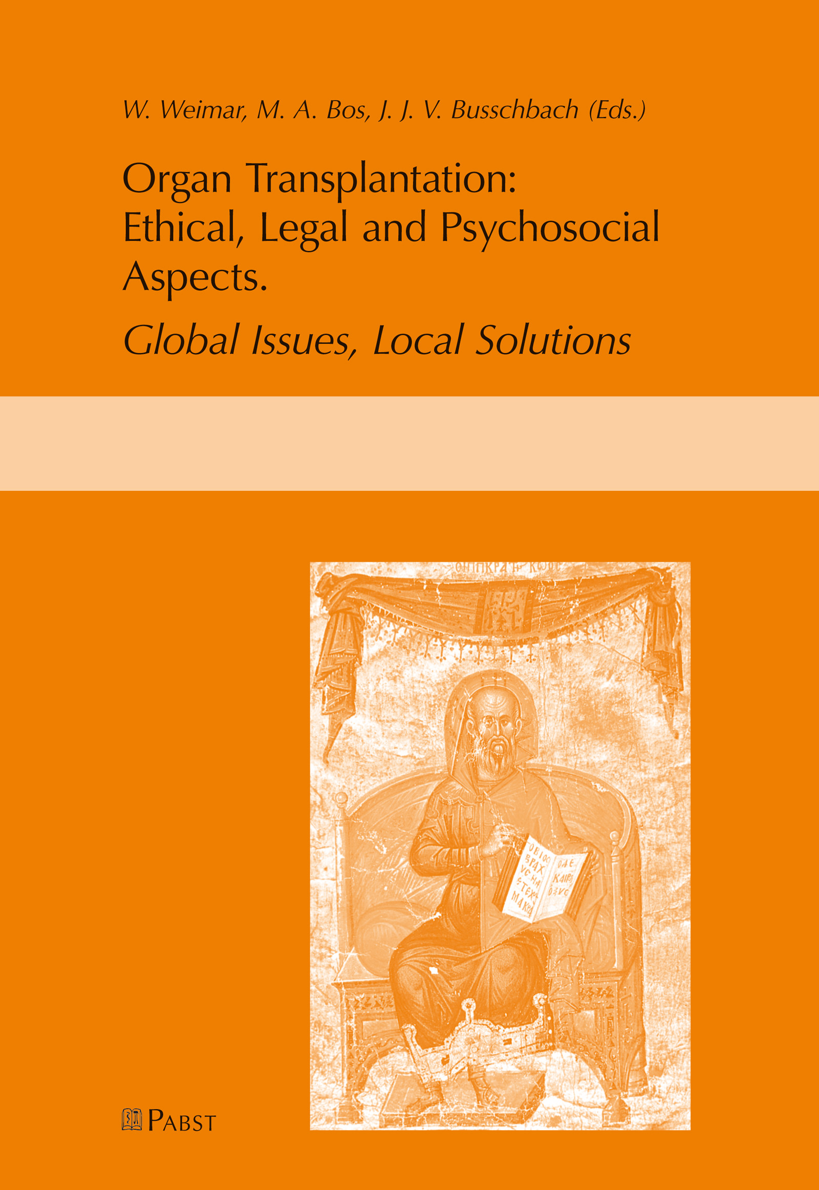 Cover Ethical, Legal, and Psychosocial Aspects of Transplantation