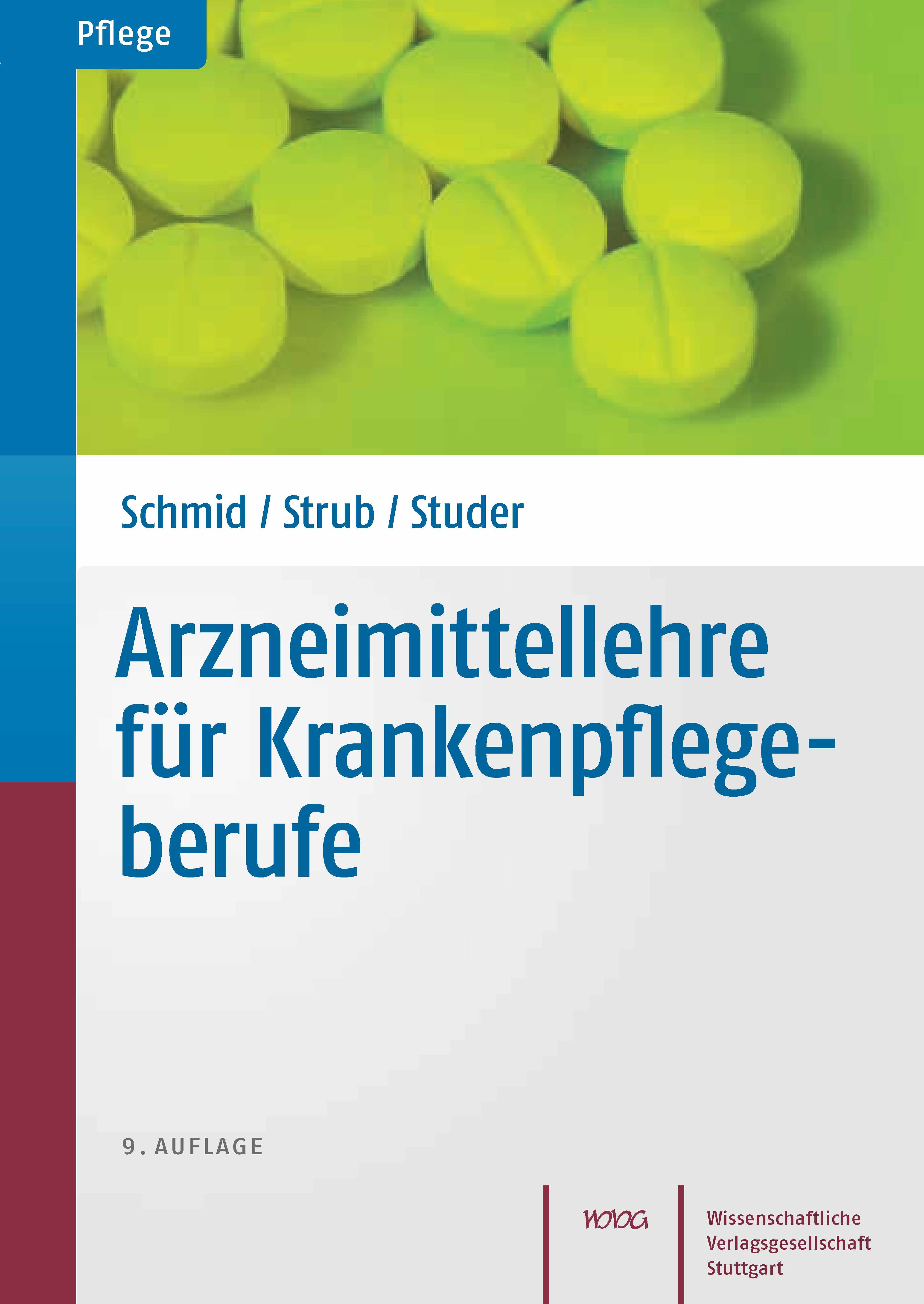 Cover Arzneimittellehre für Krankenpflegeberufe