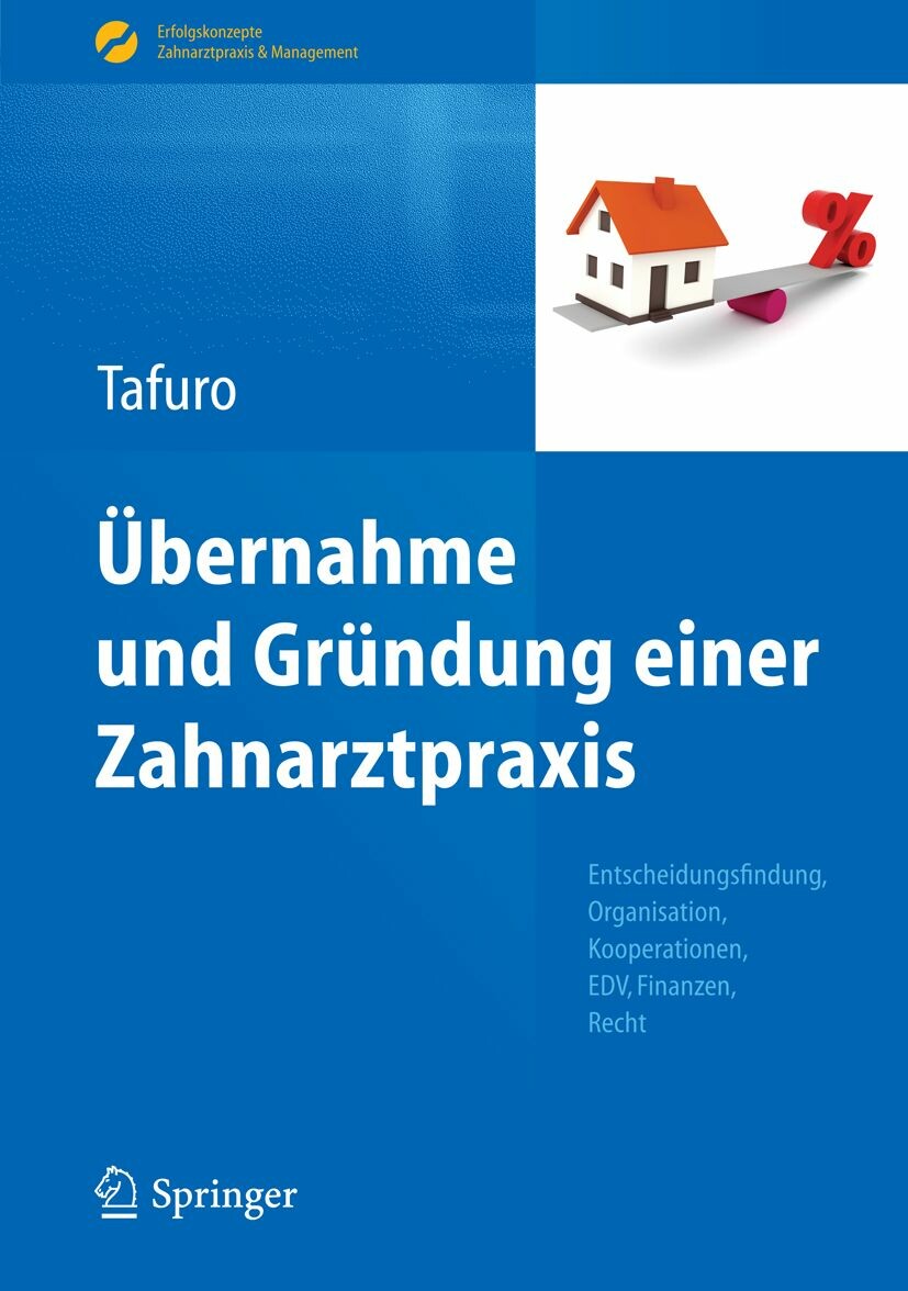 Cover Übernahme und Gründung einer Zahnarztpraxis