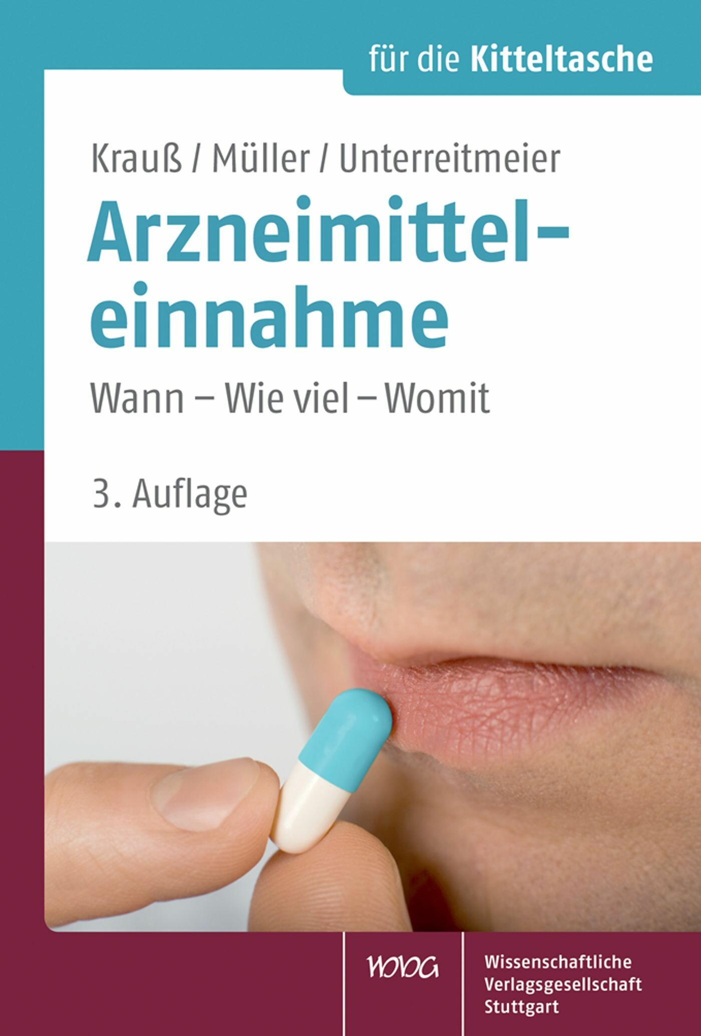 Cover Arzneimitteleinnahme für die Kitteltasche