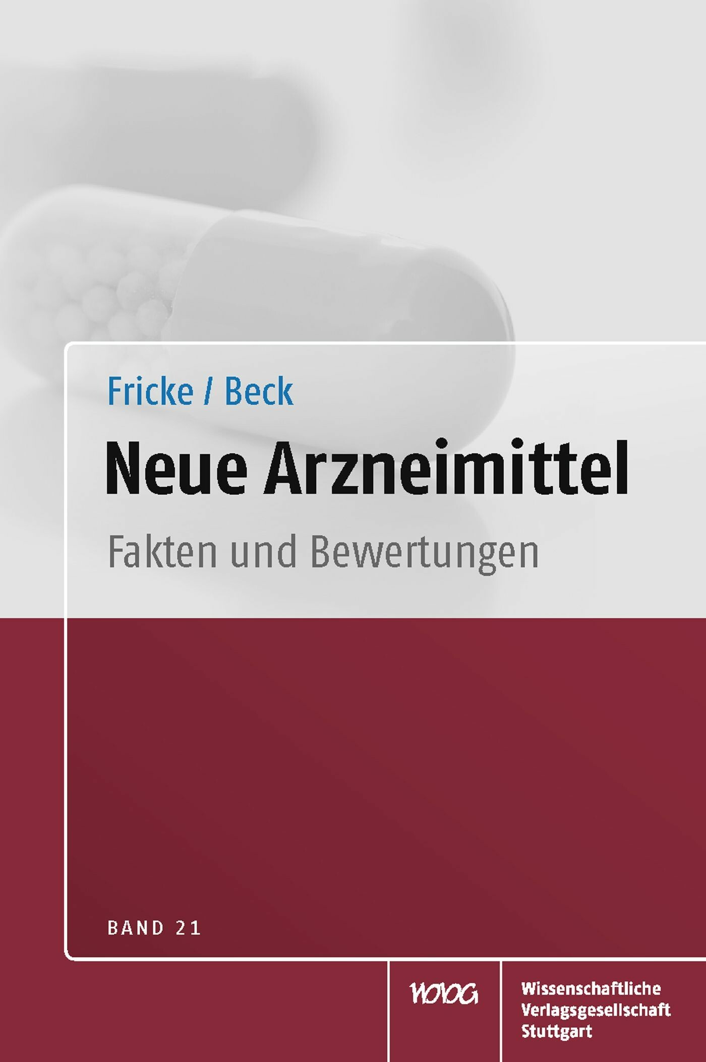 Cover Neue Arzneimittel Band 21