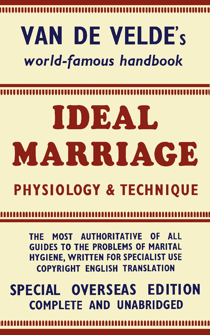 Cover Ideal Marriage