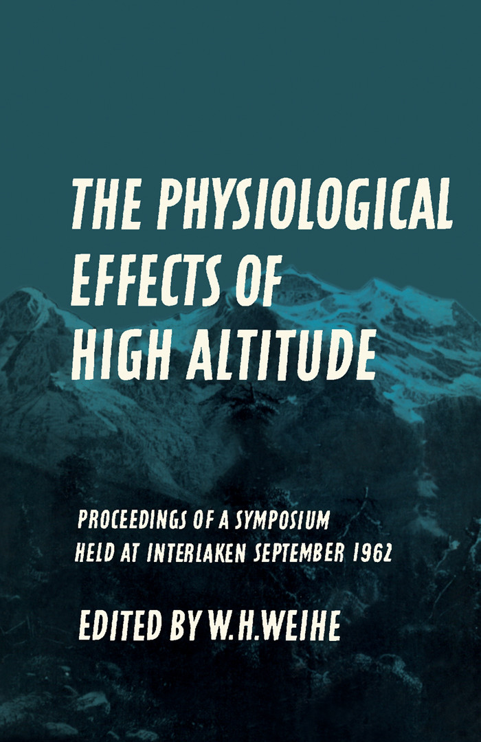 Cover The Physiological Effects of High Altitude