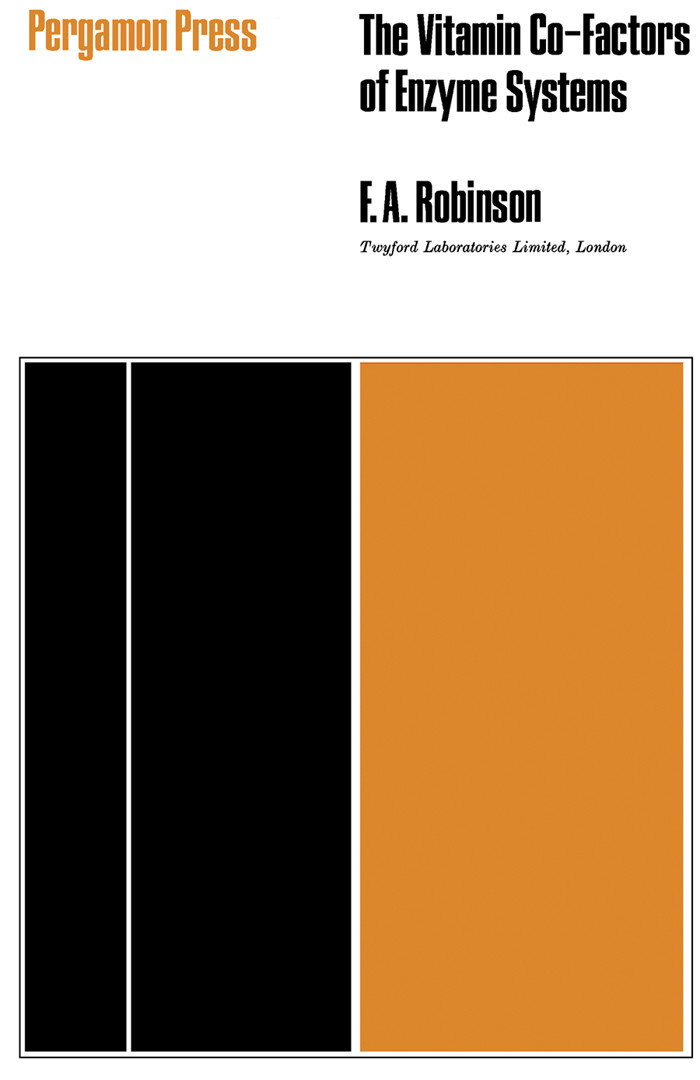 Cover The Vitamin Co-Factors of Enzyme Systems