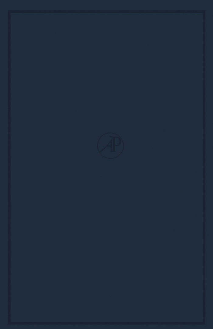 Cover Advances in Morphogenesis