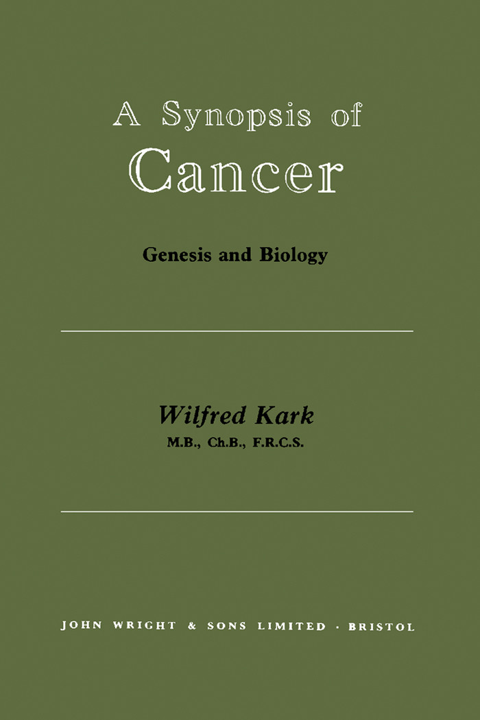 Cover A Synopsis of Cancer
