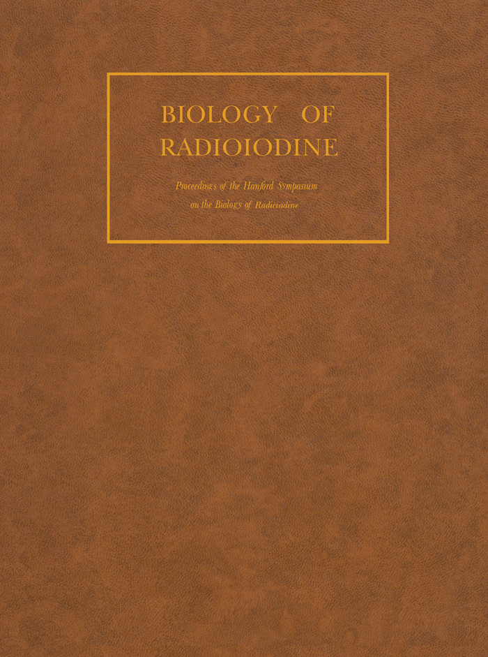 Cover Biology of Radioiodine