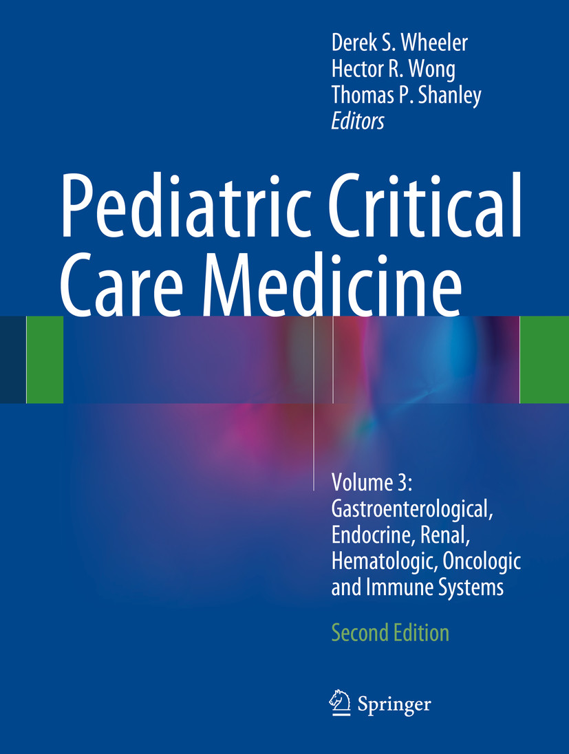 Cover Pediatric Critical Care Medicine