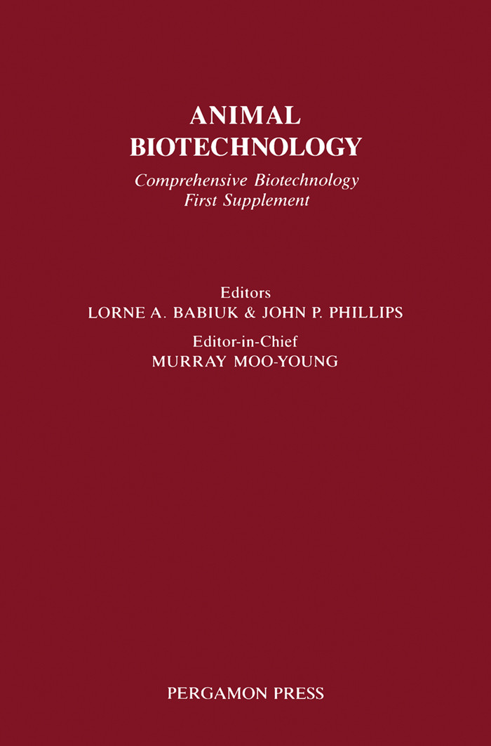 Cover Animal Biotechnology