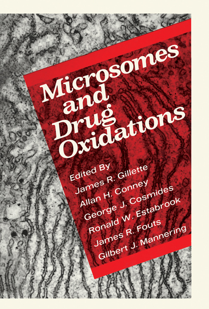 Cover Microsomes and Drug Oxidations
