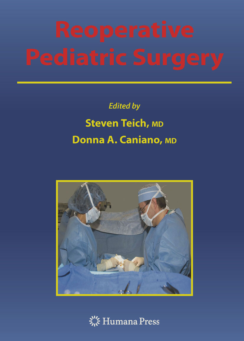 Cover Reoperative Pediatric Surgery