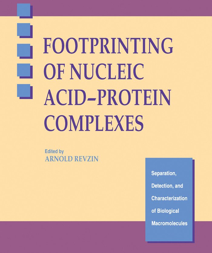 Cover Footprinting of Nucleic Acid-Protein Complexes