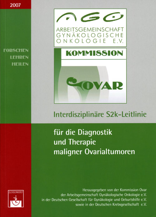 Cover Interdisziplinäre S2k-Leitlinie für die Diagnostik und Therapie maligner Ovarialtumoren