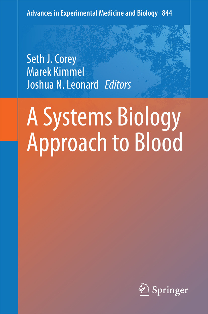 Cover A Systems Biology Approach to Blood