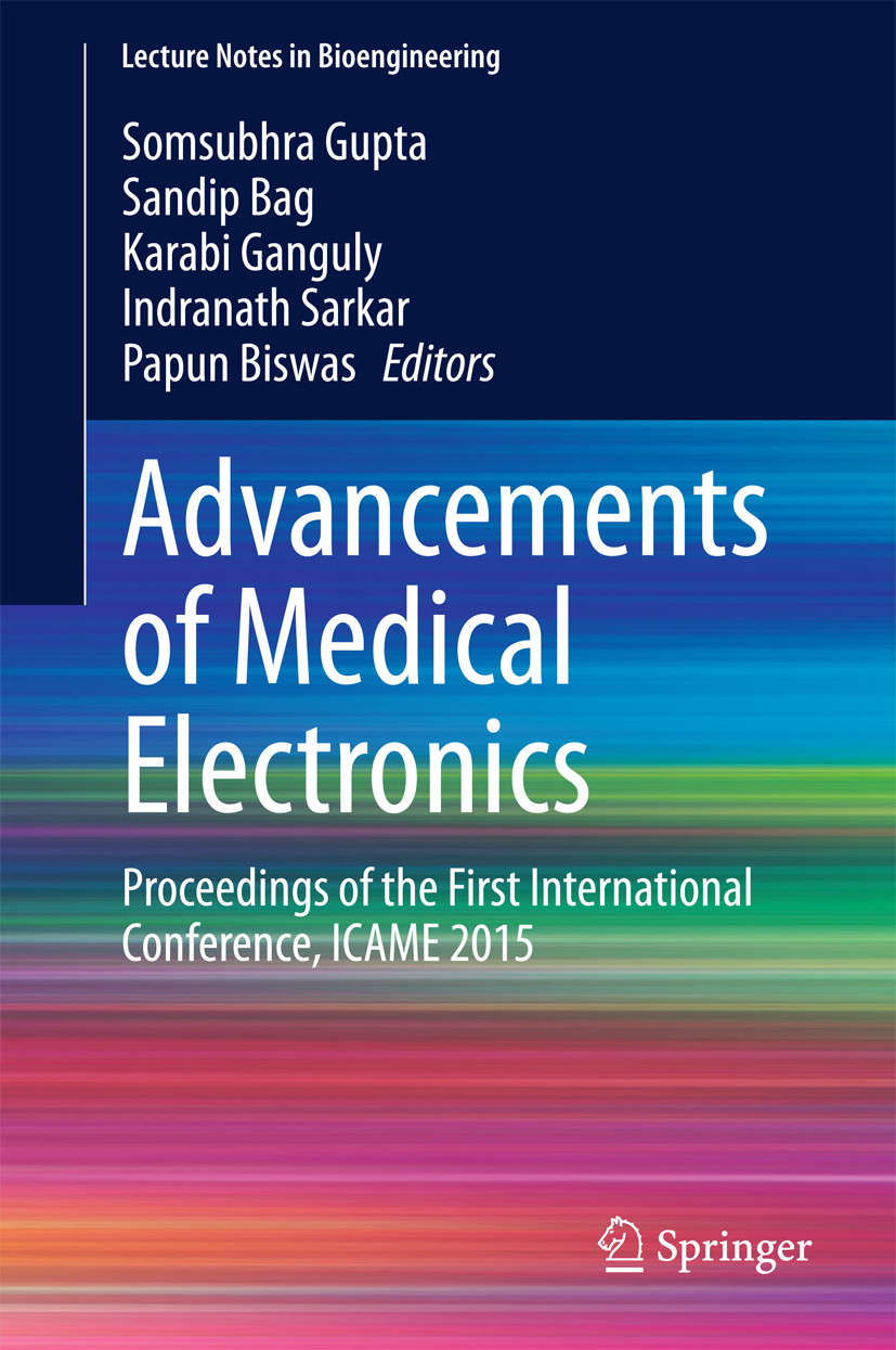 Cover Advancements of Medical Electronics