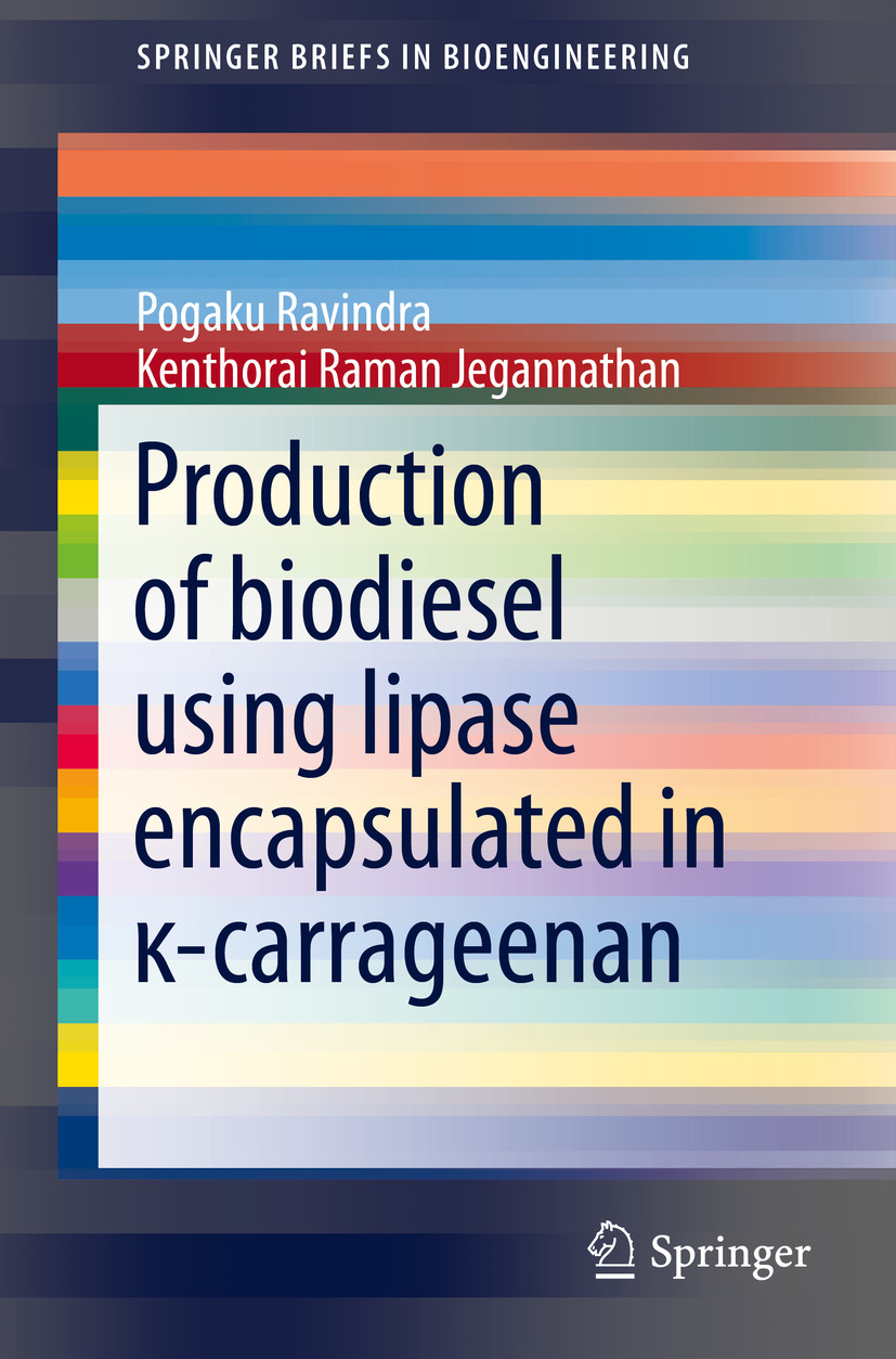 Production of biodiesel using lipase encapsulated in ?-carrageenan