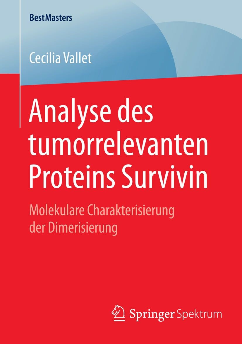 Cover Analyse des tumorrelevanten Proteins Survivin