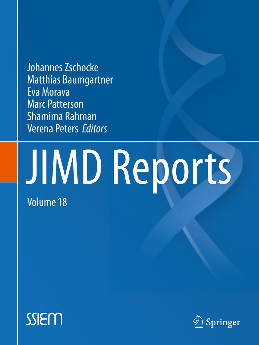 Cover JIMD Reports, Volume 18